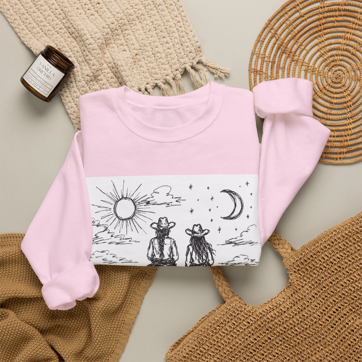 Night riders Unisex Heavy Blend™ Crewneck Sweatshirt
