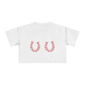 Lucky u cropped tee