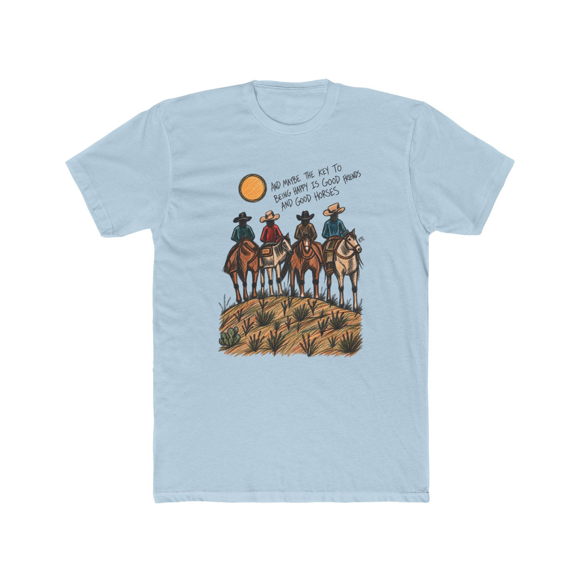 Good friends good horses T-shirt