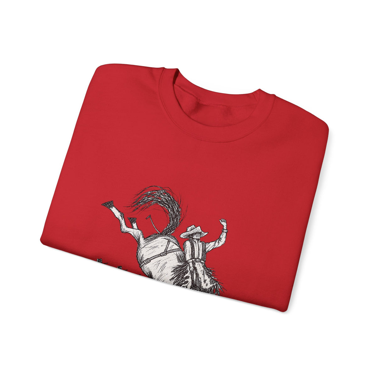 Bareback rider Crewneck Sweatshirt