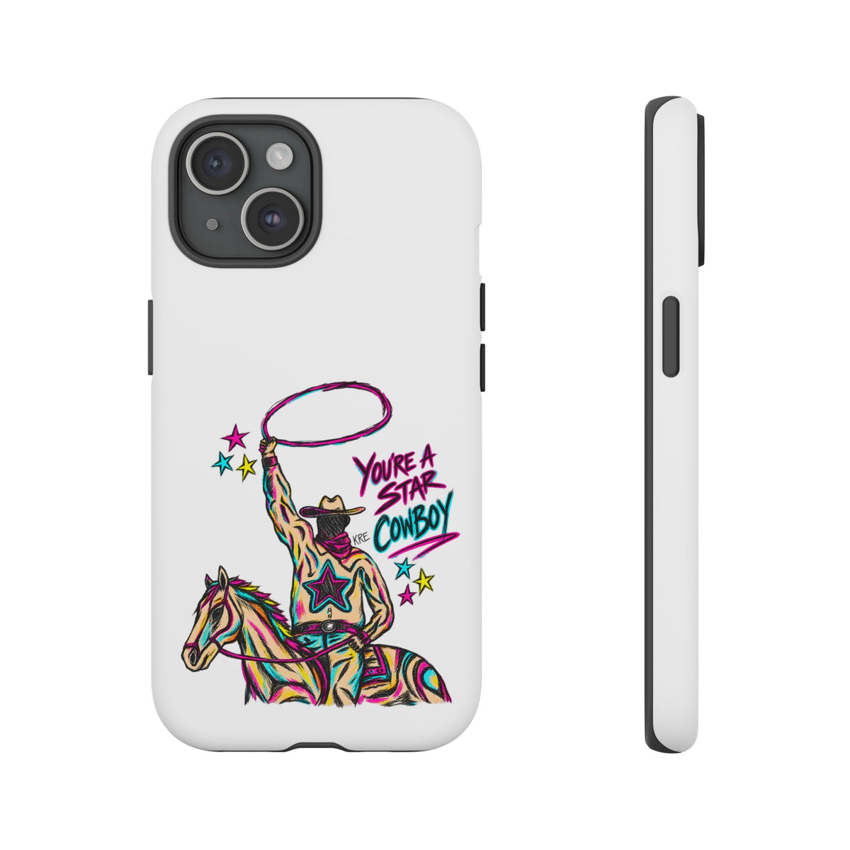 Star cowboy phone case