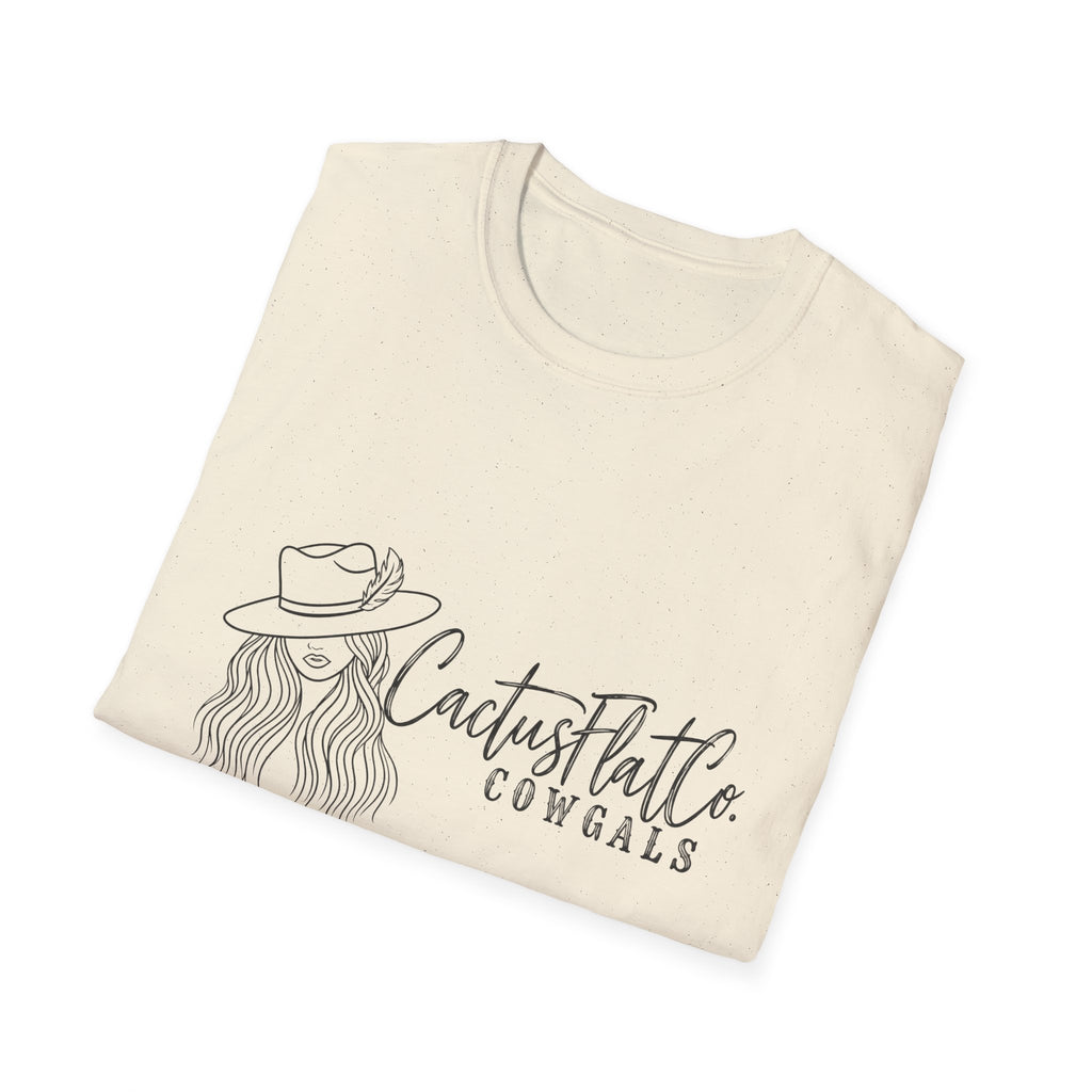 Cactusflatco. Cowgal merch tshirt