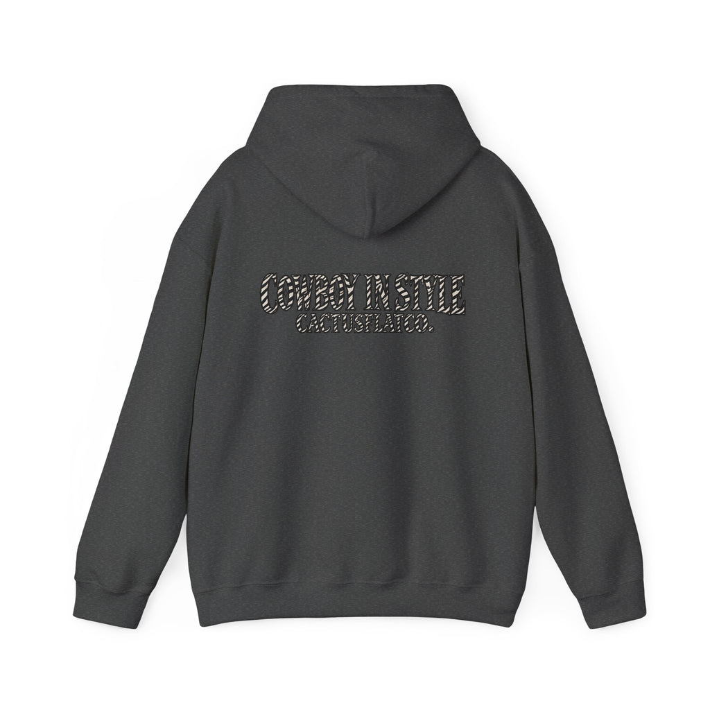 Cowboy in style hoodie