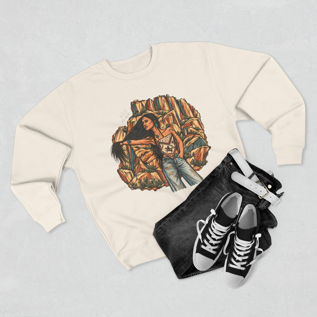 Wild as the badlands crewneck