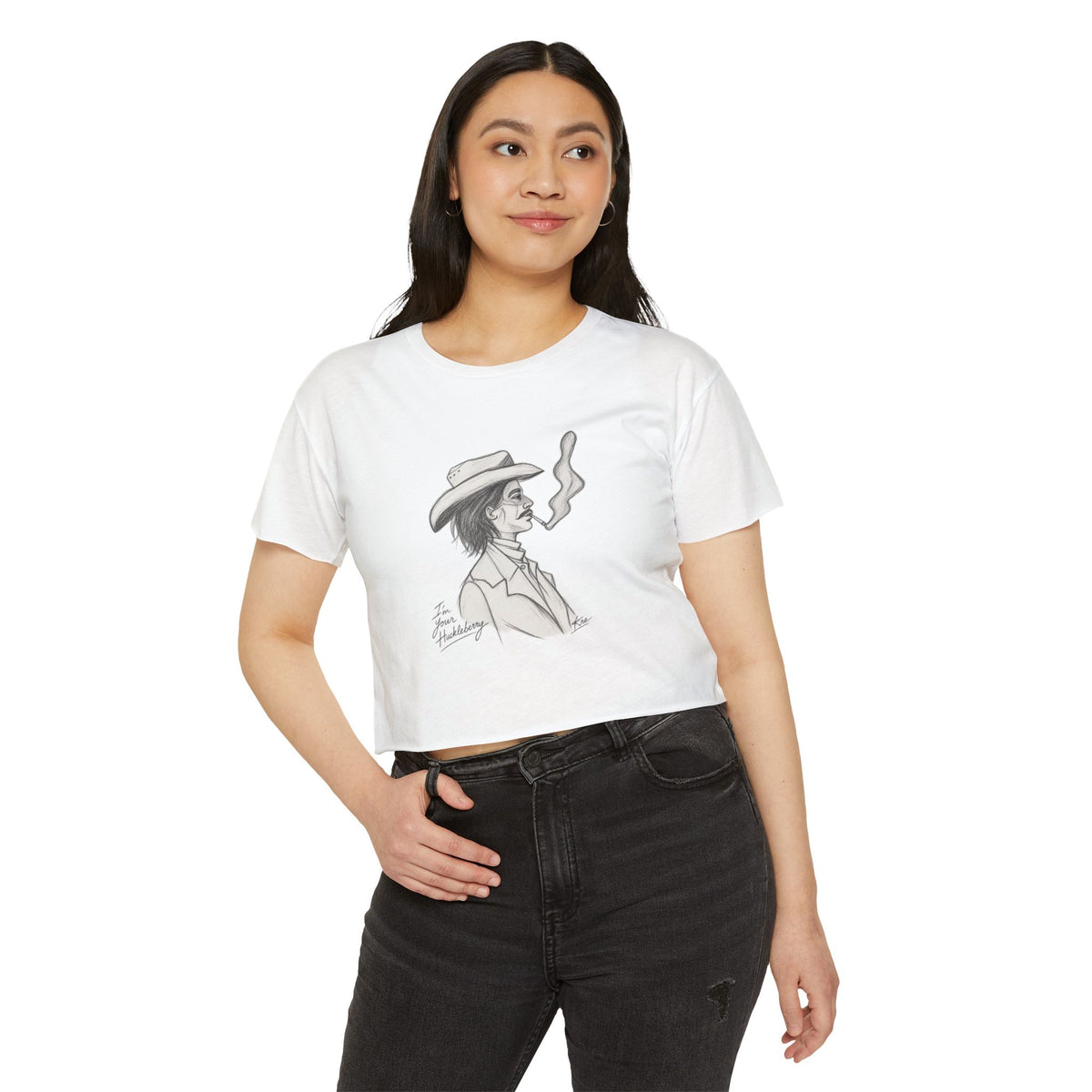 I’m your huckleberry Crop Top