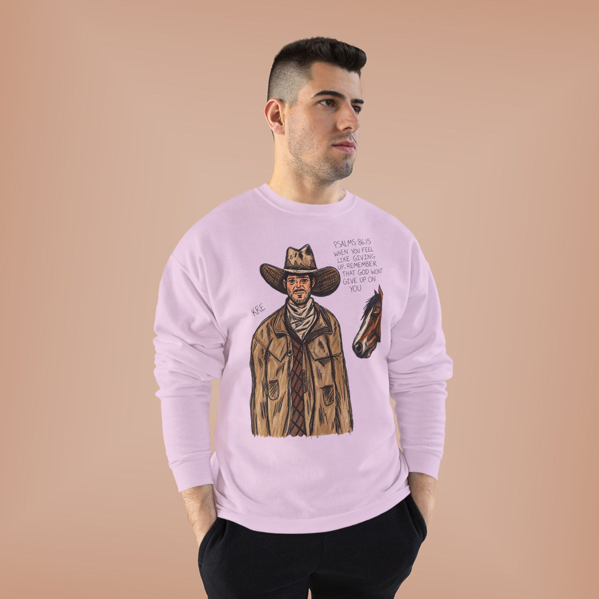 Psalms 86:15 crewneck