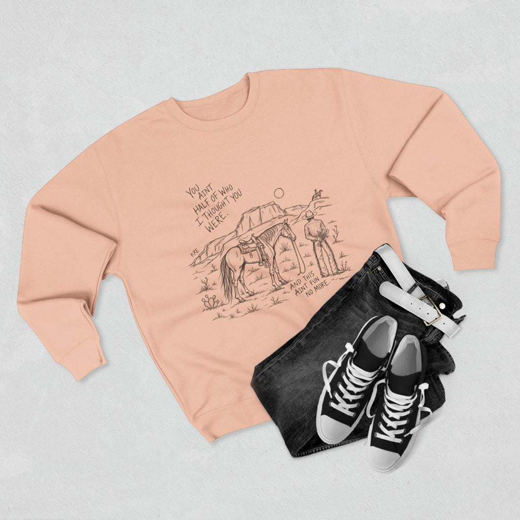 What I thought you were crewneck