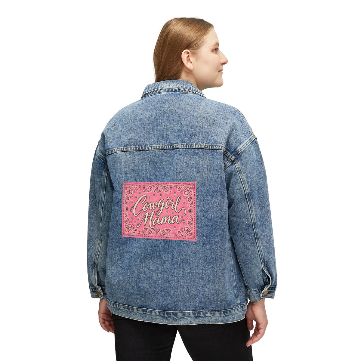 Cowgirl mama denim coat