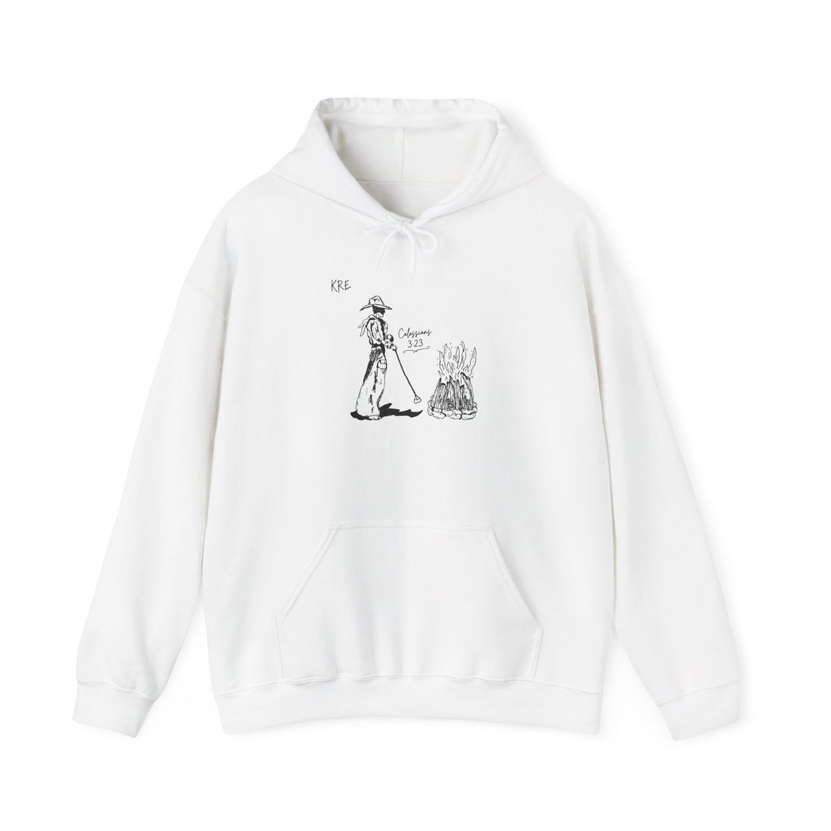 Cowboy bible verse hoodie