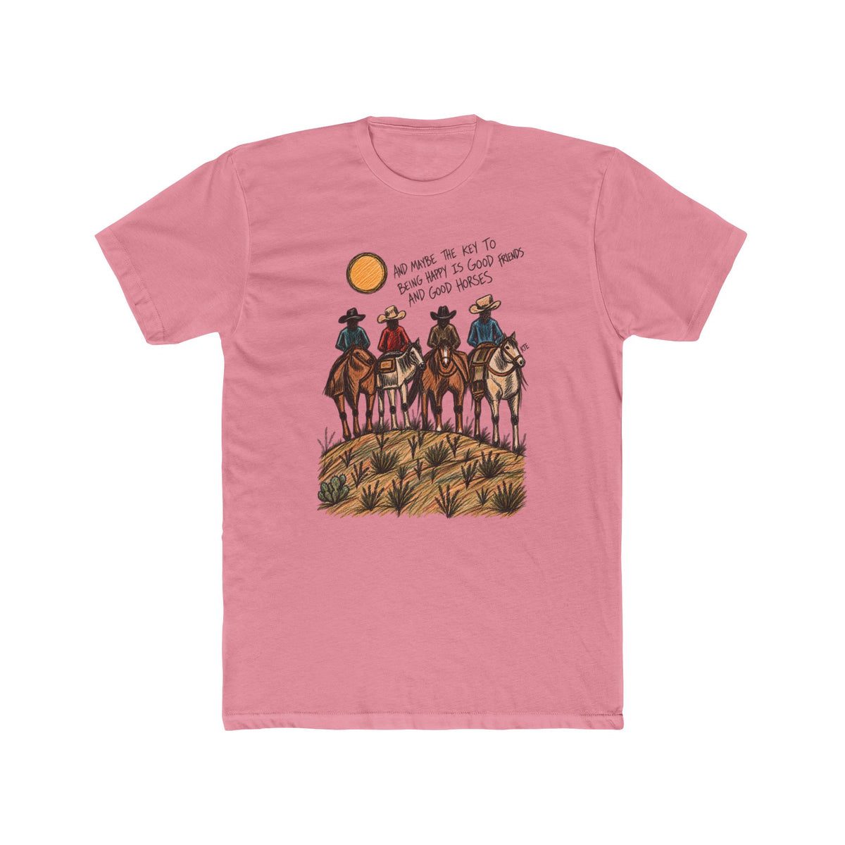 Good friends good horses T-shirt
