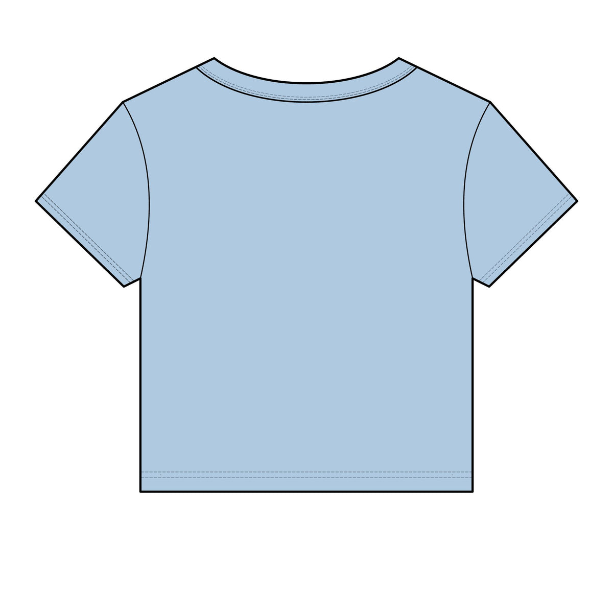 John Wayne micro rib baby tee