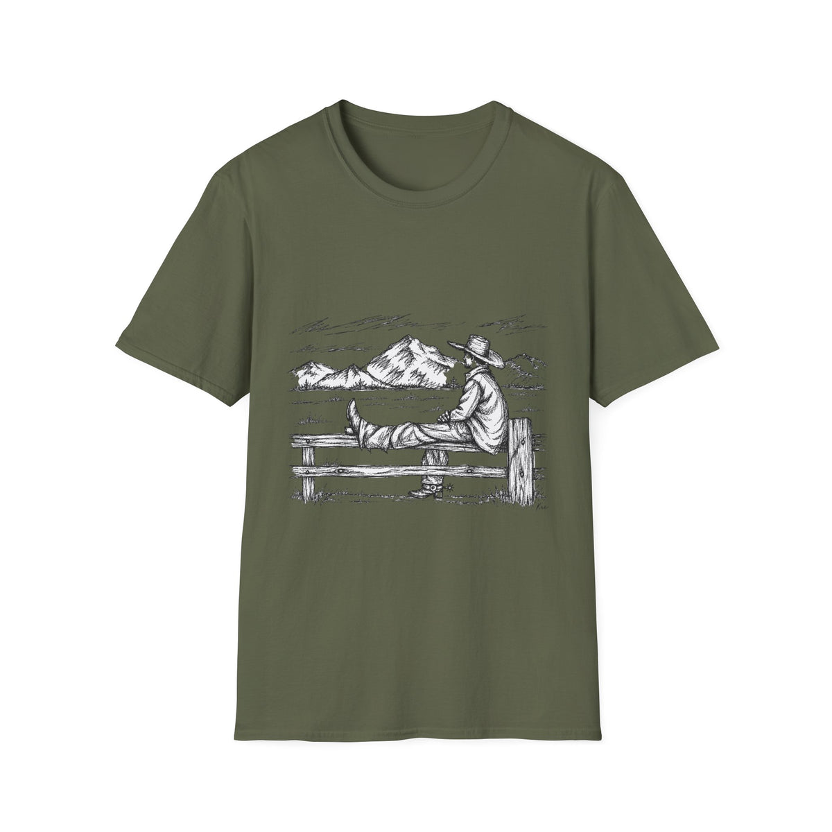 Western solitude T-shirt