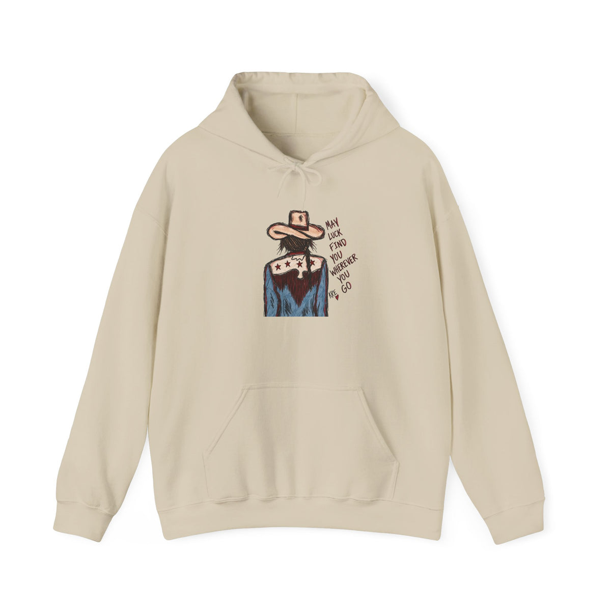 May luck find
You cowgirl hoodie