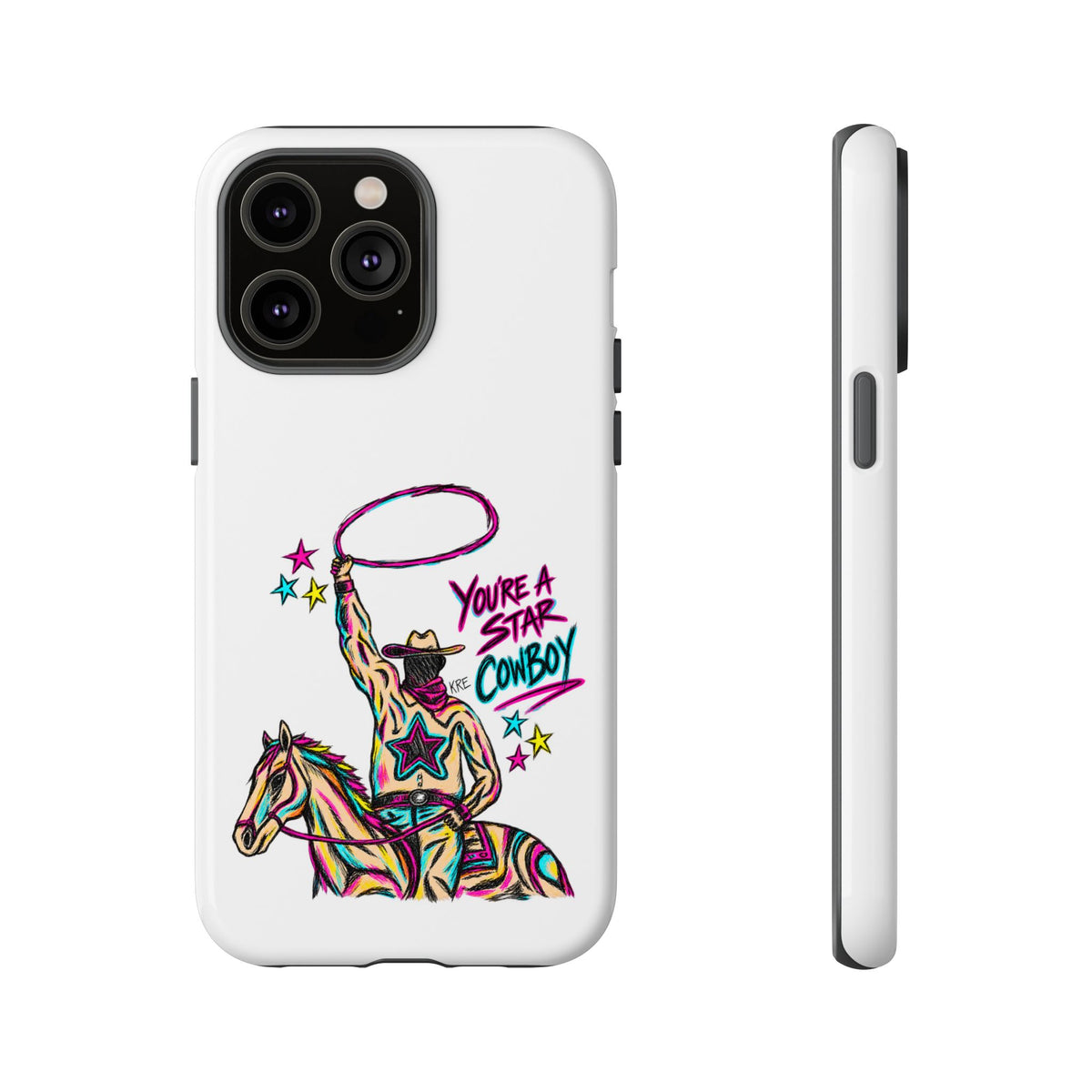 Star cowboy phone case