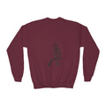 Youth Crewneck Sweatshirt cowgirl bible verse