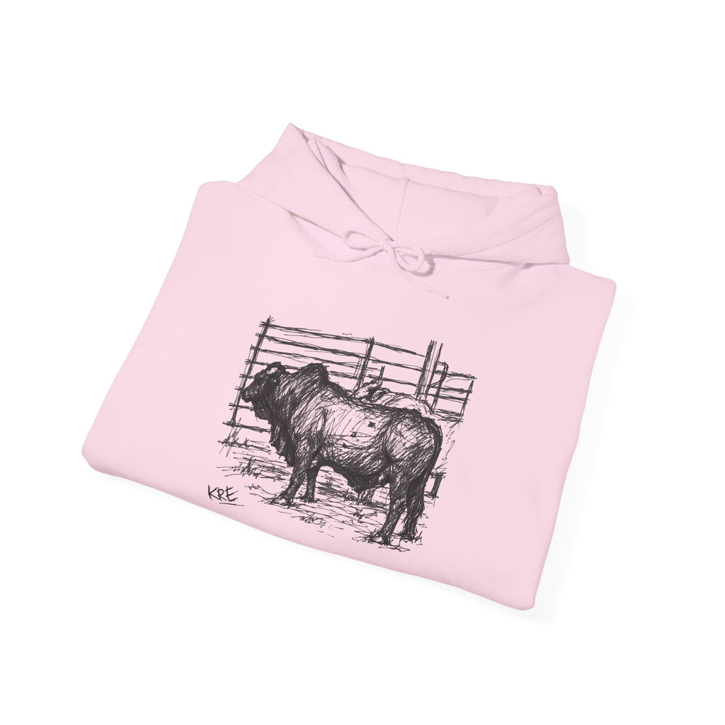 Wimberly bucking bulls Unisex Hooded Sweatshirt
