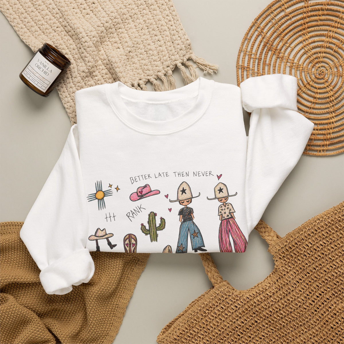 Lucky gal crewneck Sweatshirt