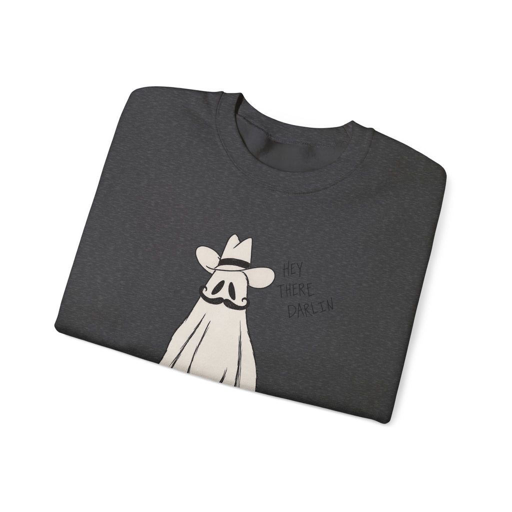 Ghosting cowboy Crewneck Sweatshirt 
Fall drop