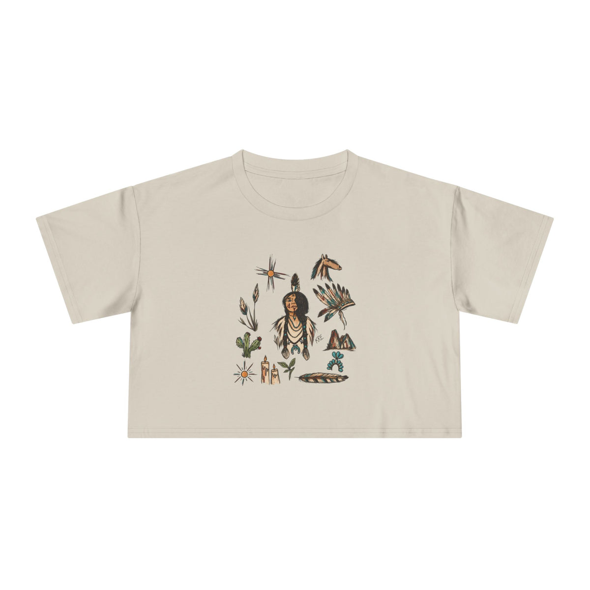 Prairie spirit crop top