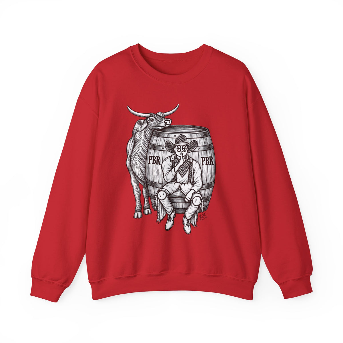 Bullfighting Crewneck Sweatshirt
