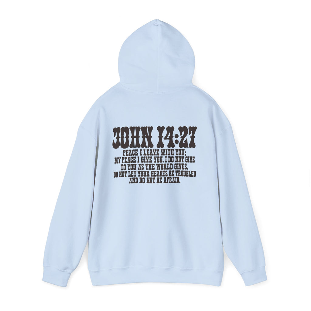 Child of god John 14:27 hoodie