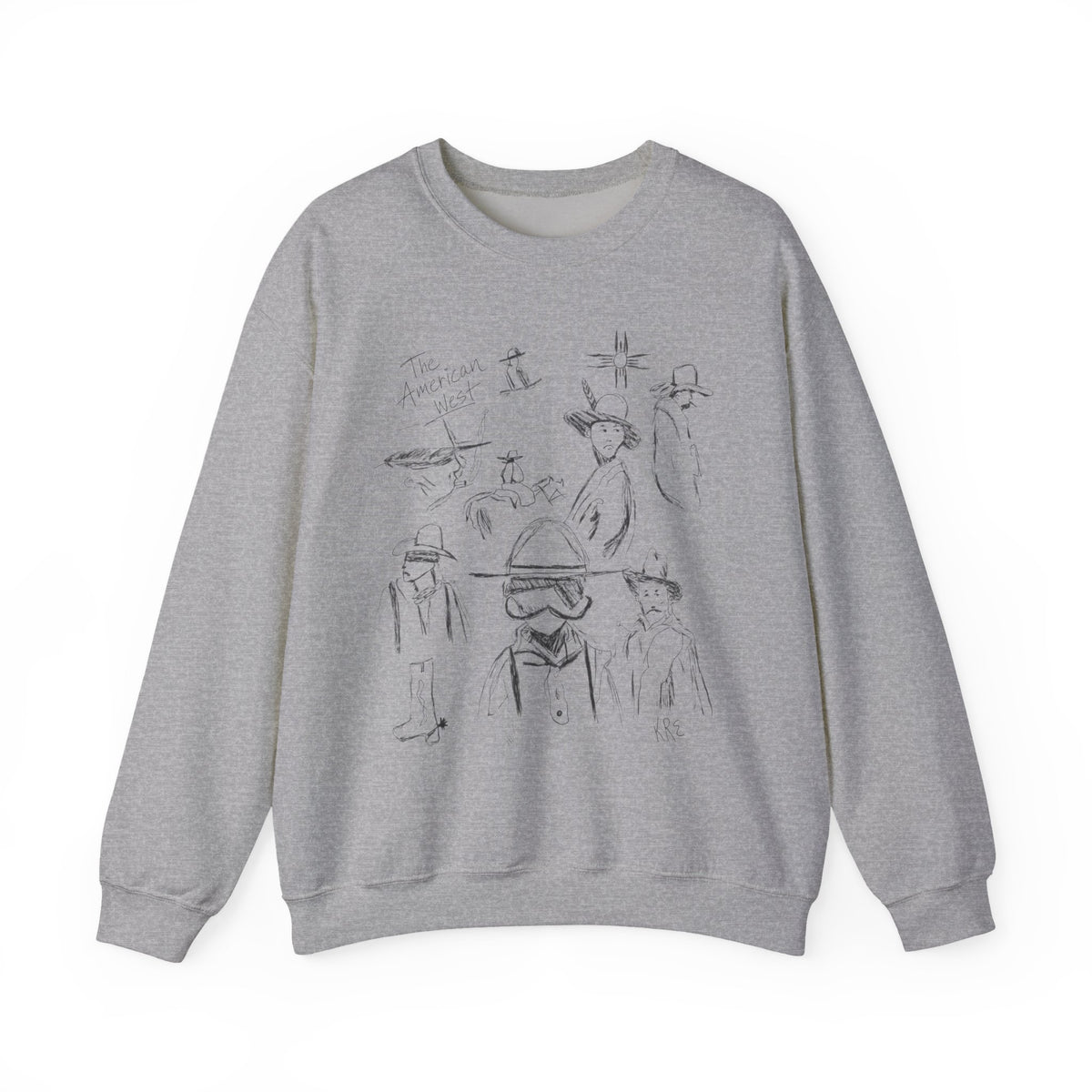 Unisex Heavy Blend™ Crewneck Sweatshirt The American west