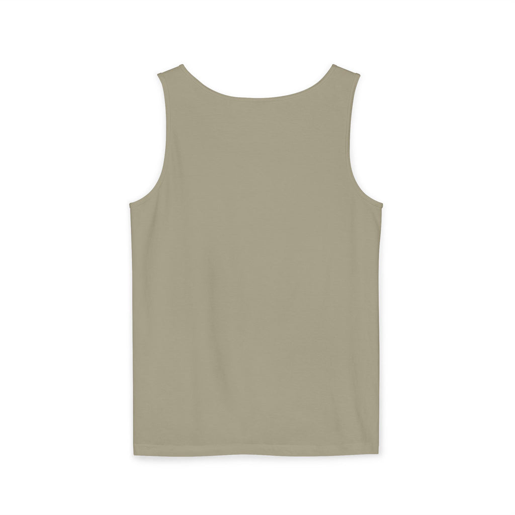 Cowboy bible verse Unisex Garment-Dyed Tank Top