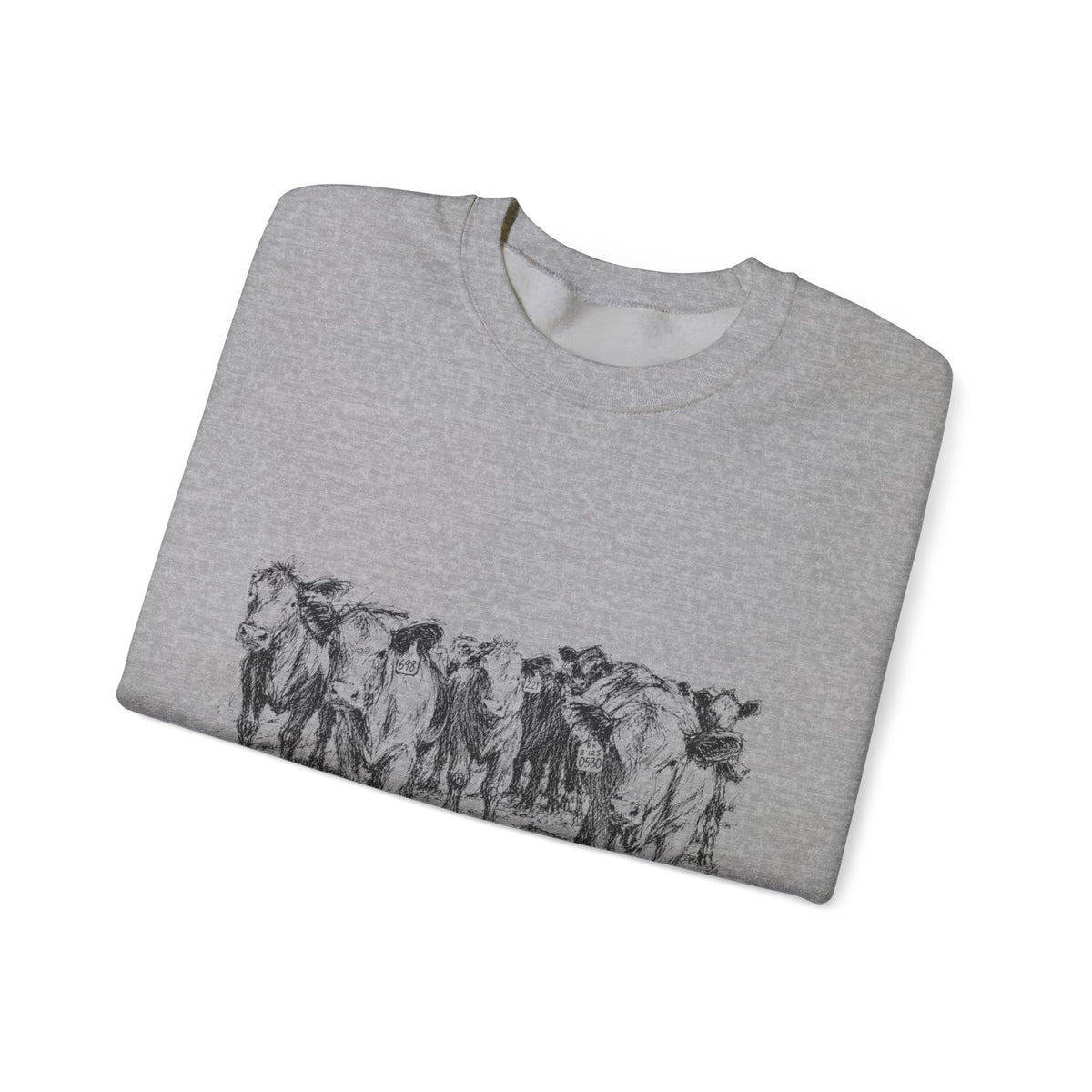Among the herd Crewneck Sweatshirt
