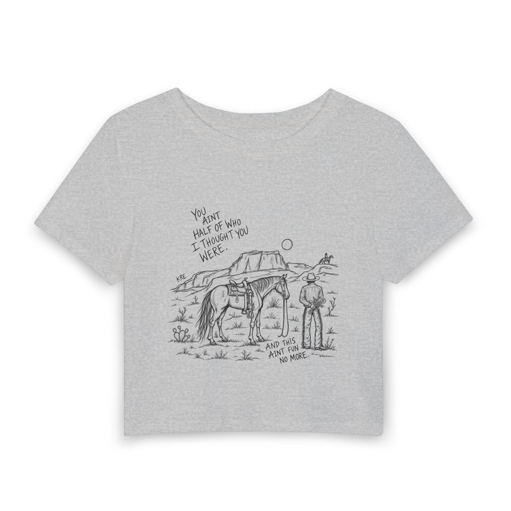 What I thought you were baby tee