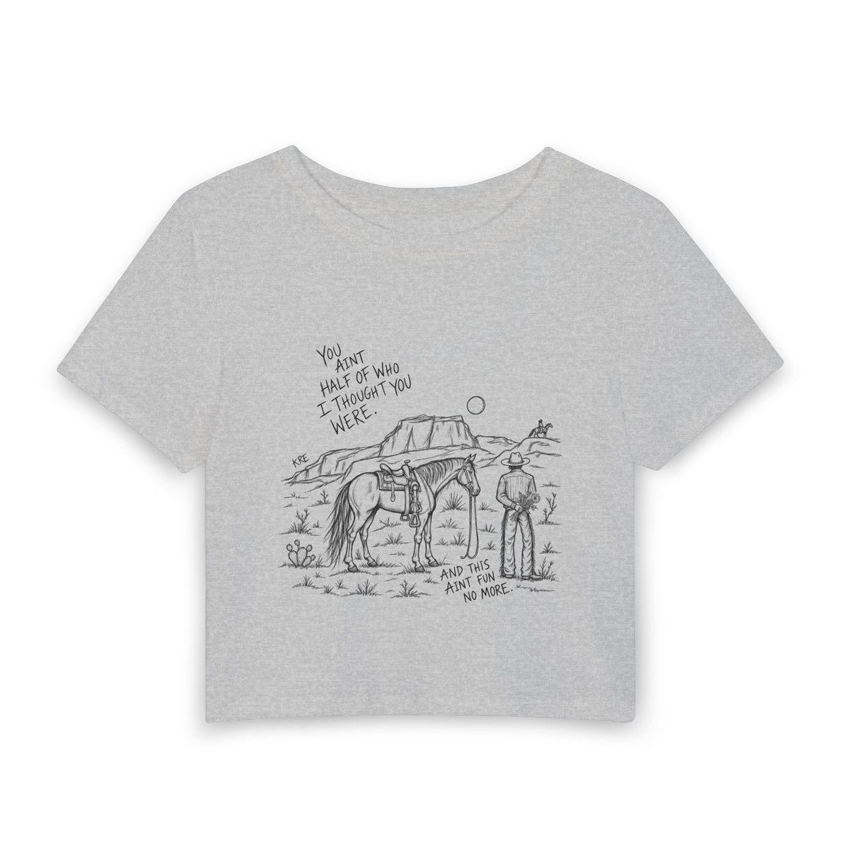What I thought you were baby tee