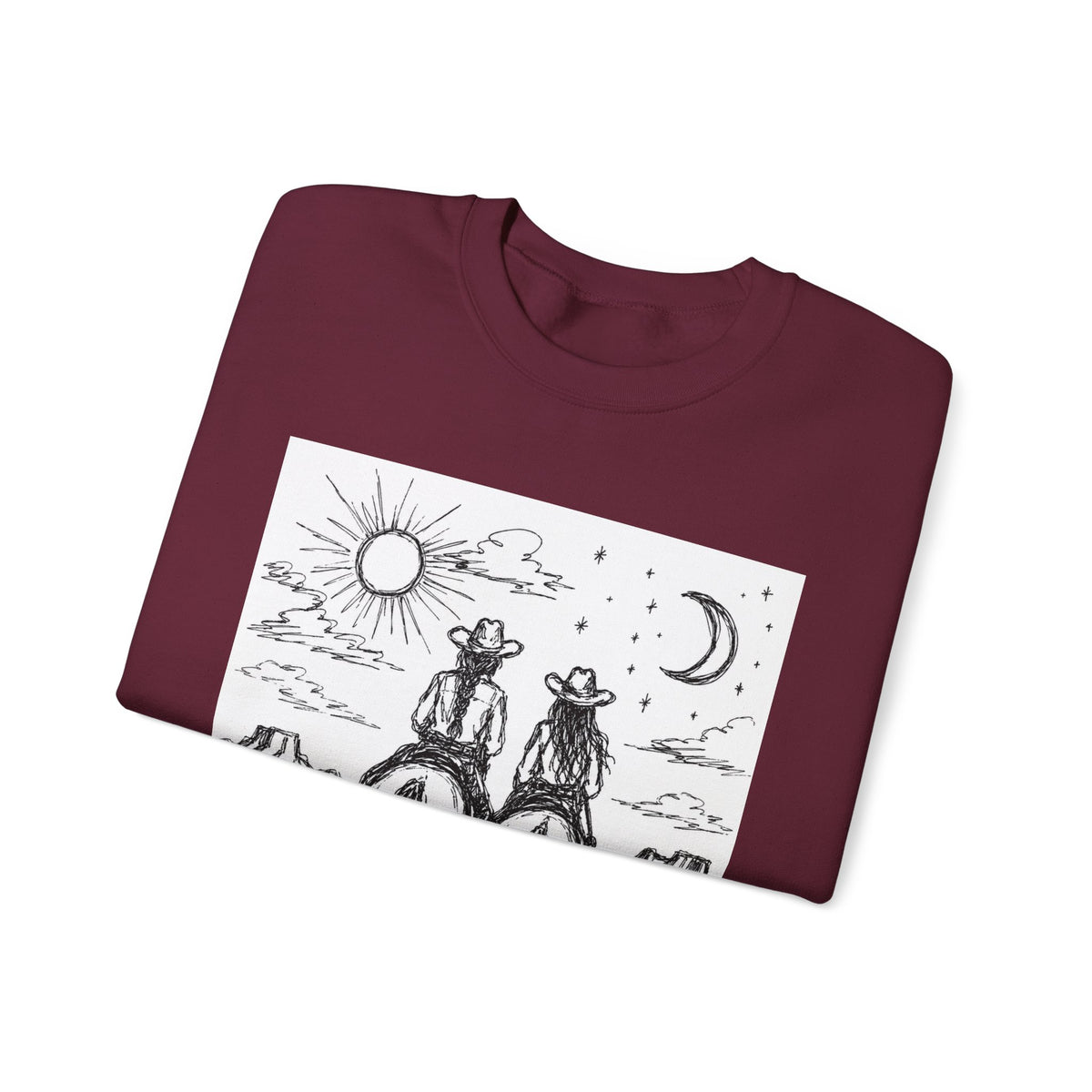 Night riders Unisex Heavy Blend™ Crewneck Sweatshirt