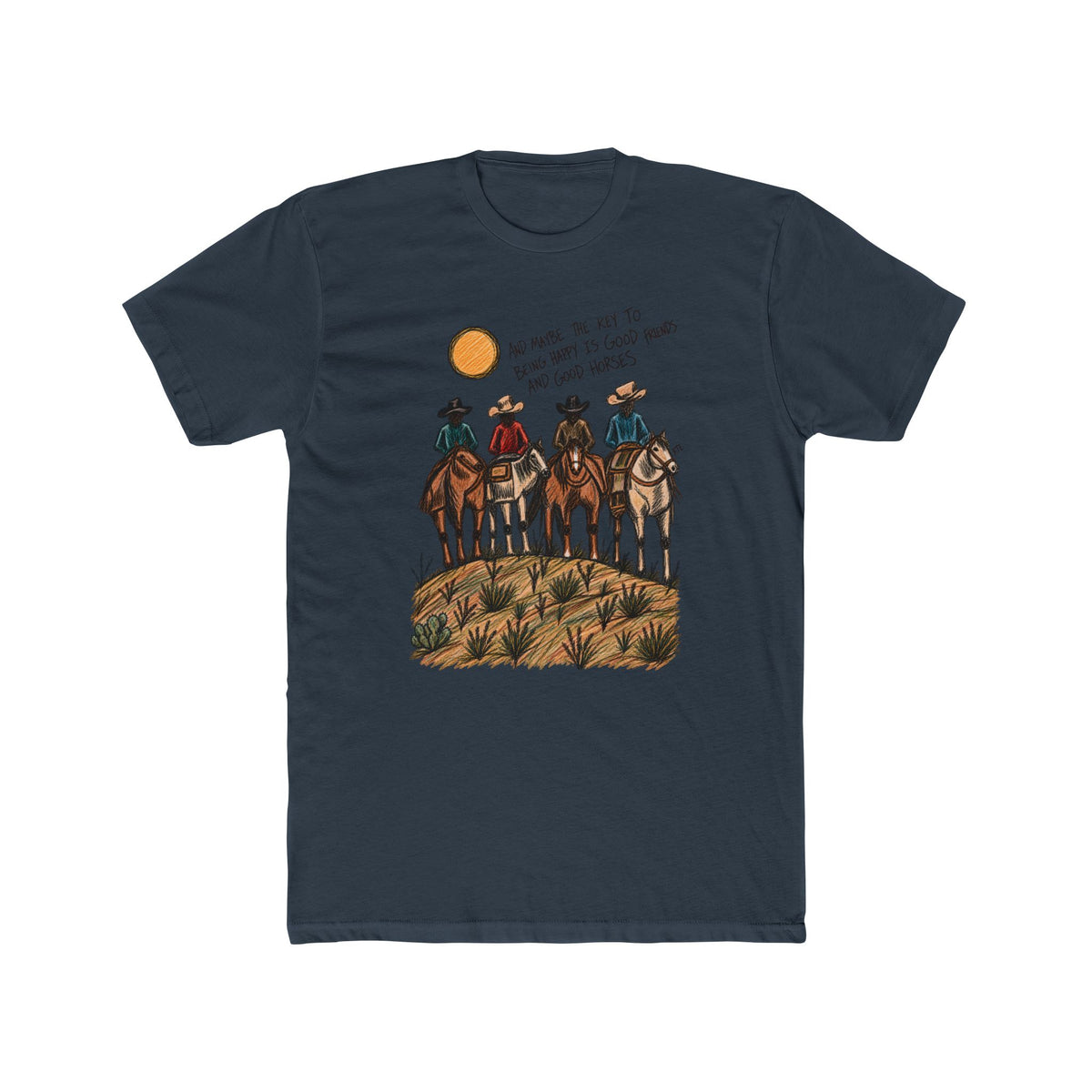 Good friends good horses T-shirt