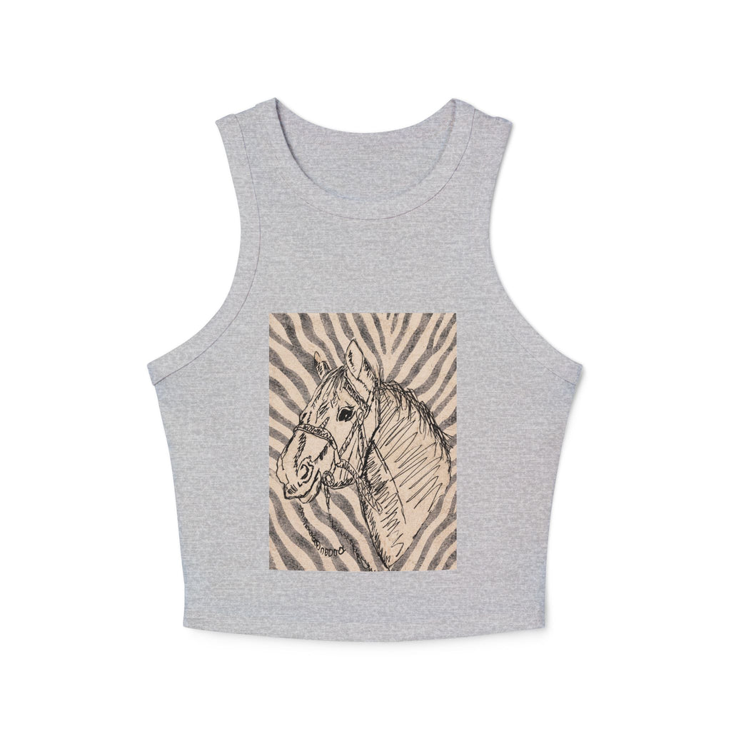 Zebra ribbed tank