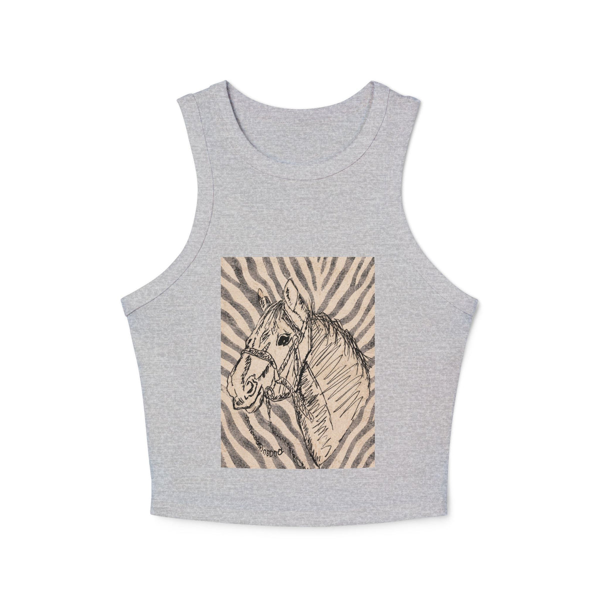 Zebra ribbed tank