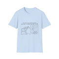 The art of a cowboy tshirt