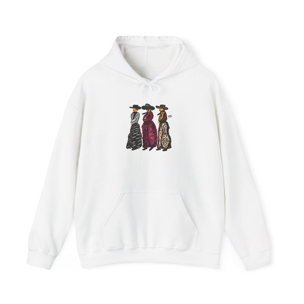 Cowboy in style hoodie