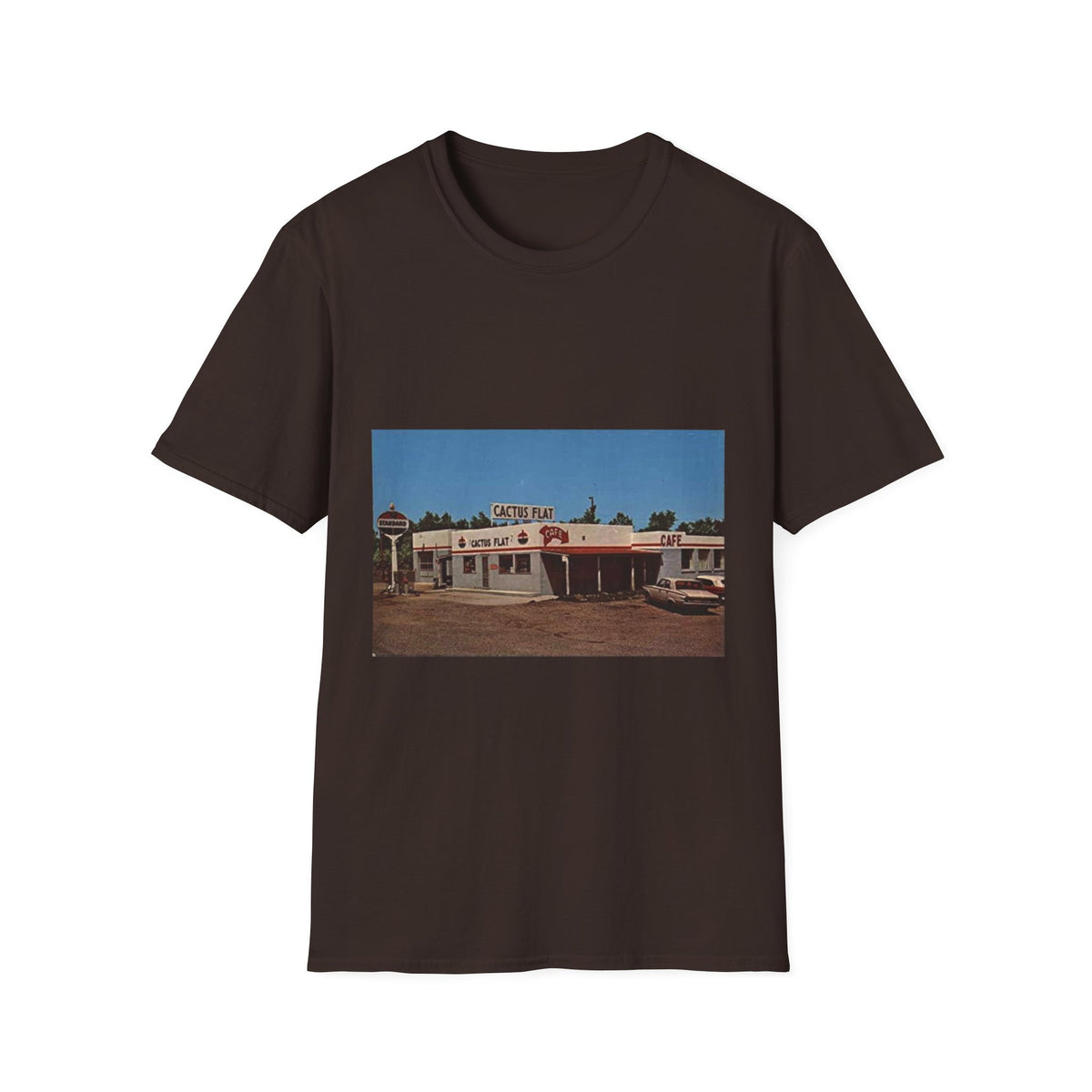 Vintage cactus flat  T-Shirt