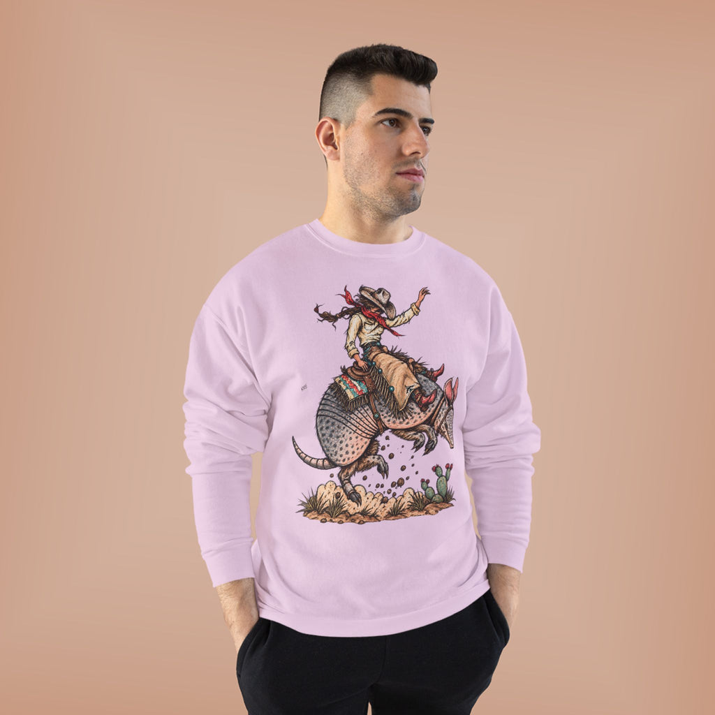Buckin dillo crewneck