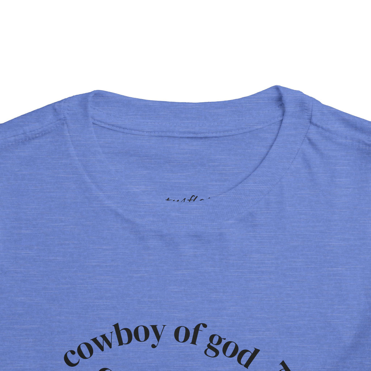 Cowboy of god Toddler Short Sleeve Tee