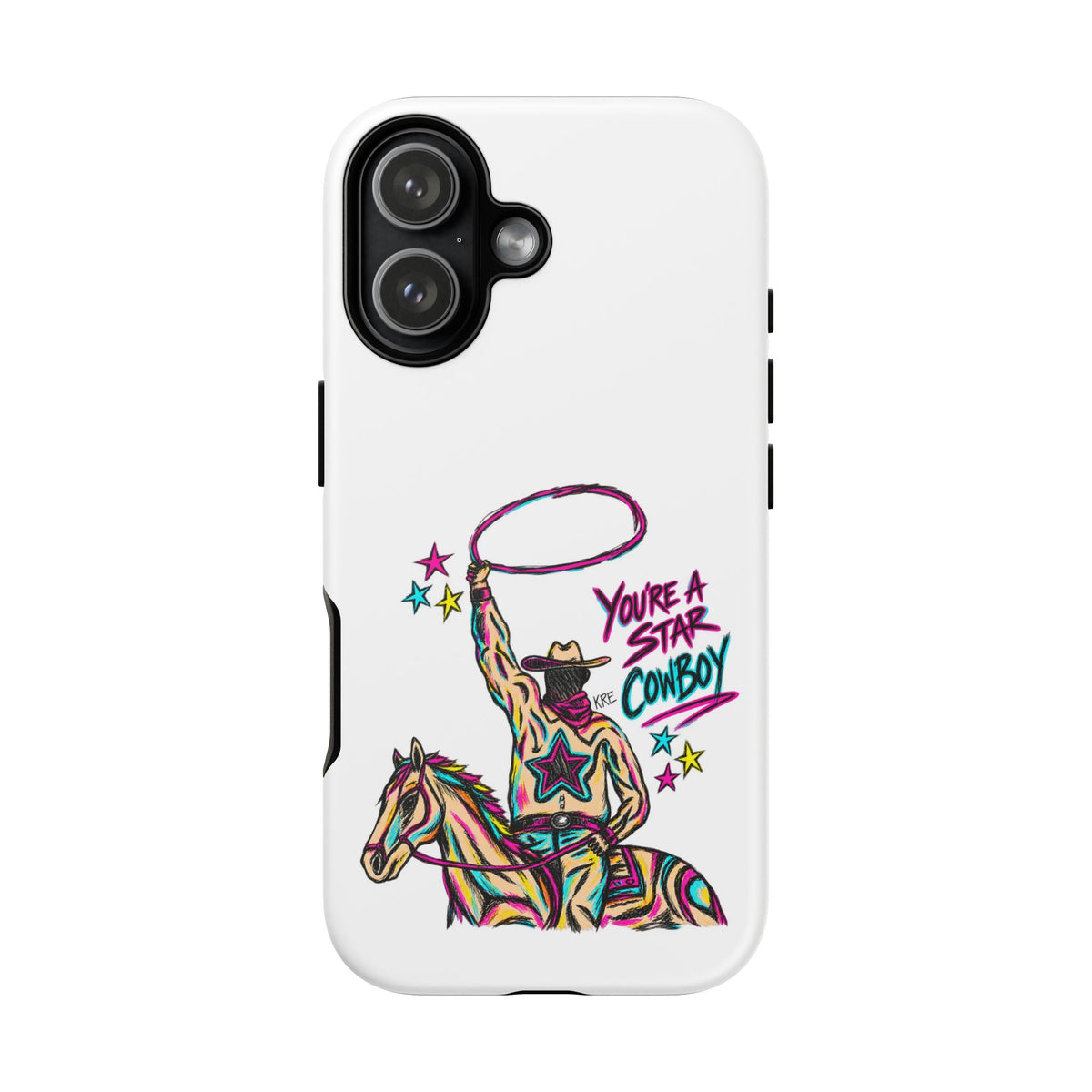 Star cowboy phone case