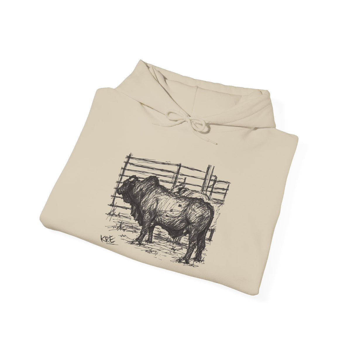 Wimberly bucking bulls Unisex Hooded Sweatshirt
