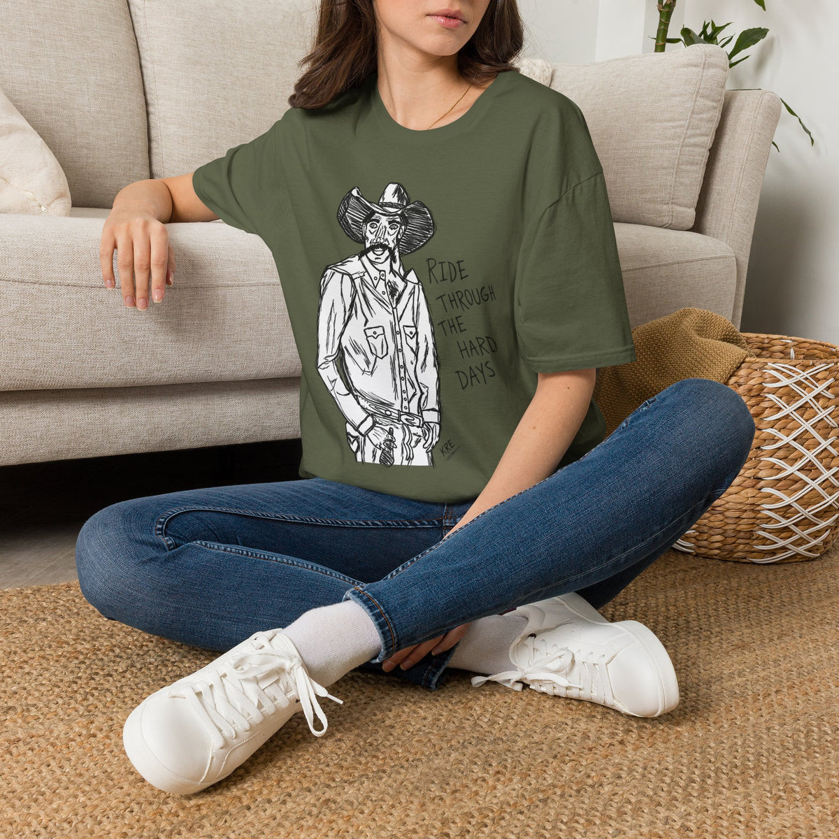 Ride through the hard days suicide prevention T-shirt