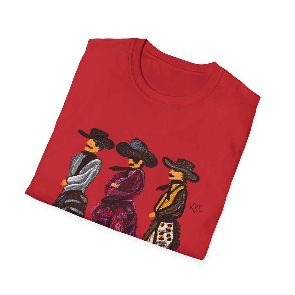 Cowboy in style tshirt