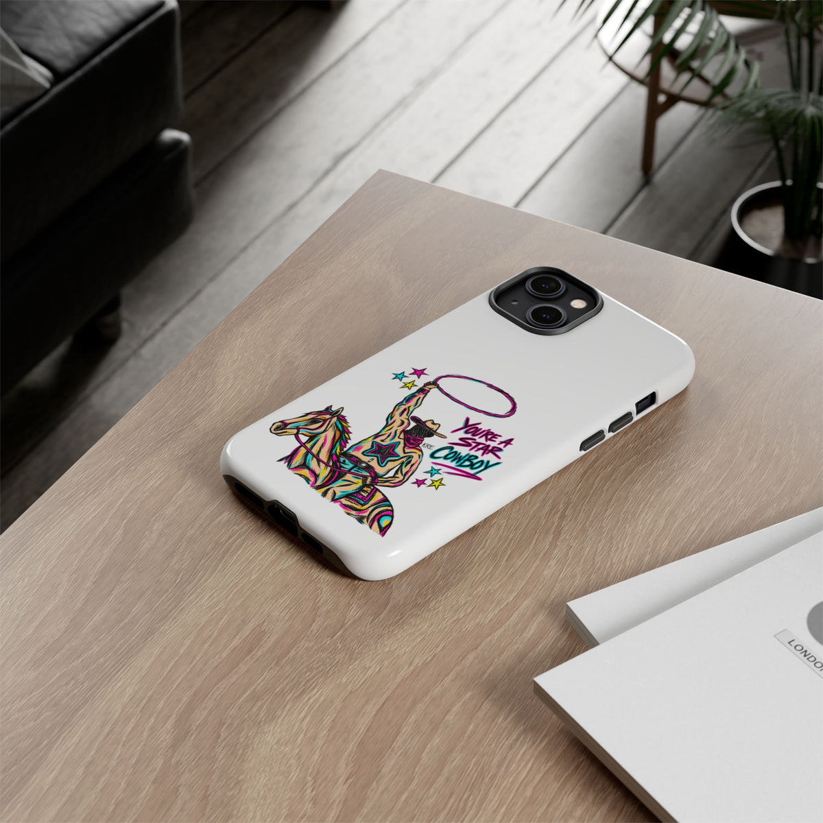 Star cowboy phone case