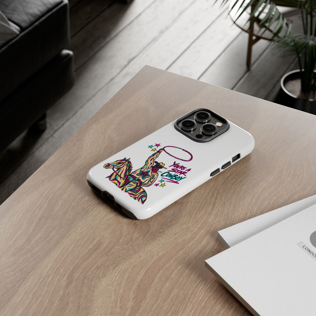 Star cowboy phone case