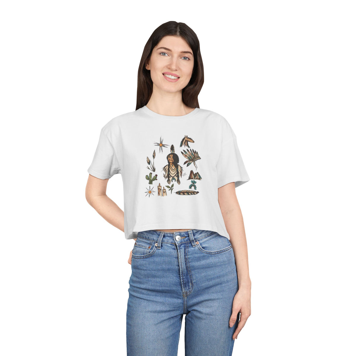 Prairie spirit crop top