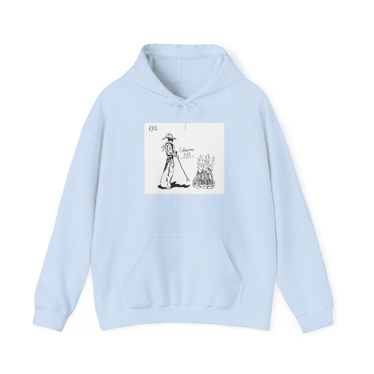Cowboy bible verse hoodie