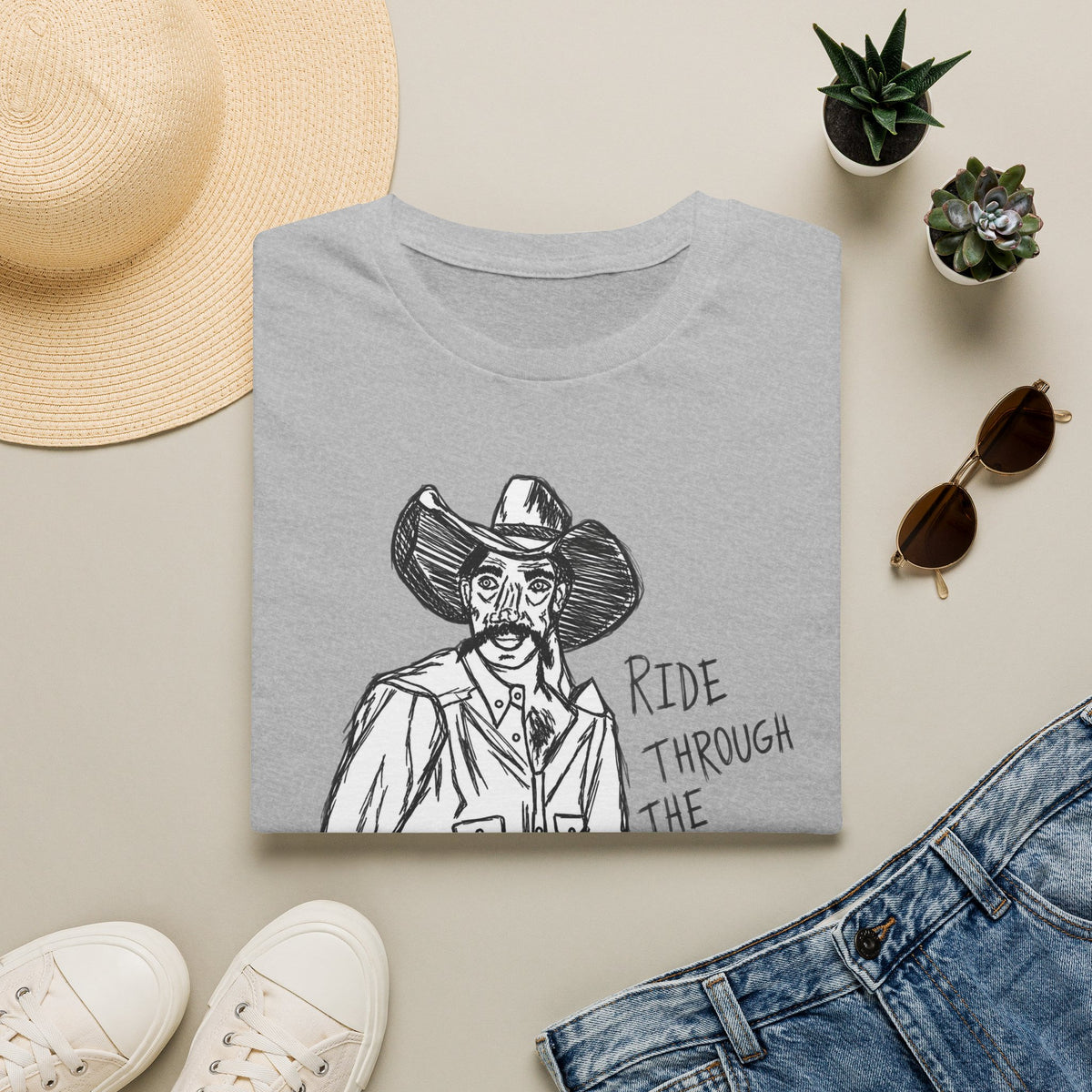 Ride through the hard days suicide prevention T-shirt
