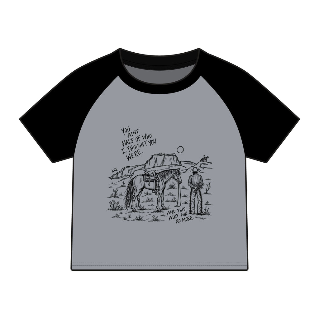 What I thought you were raglan baby tee
