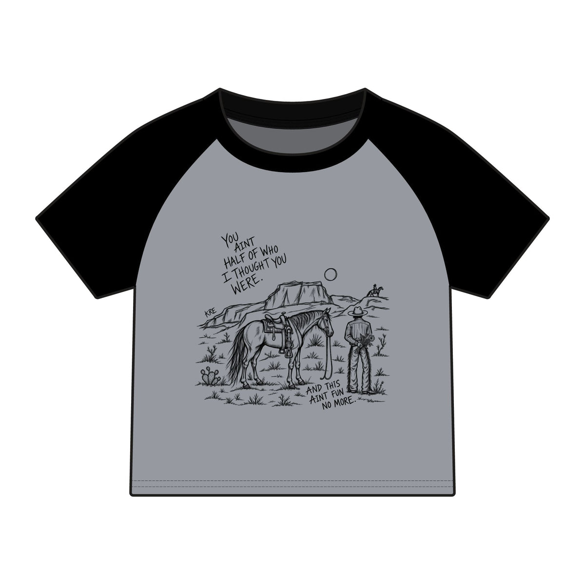 What I thought you were raglan baby tee